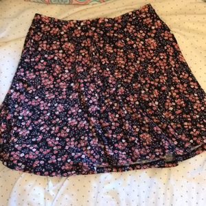 Pinks floral skater skirt, LA Hearts brand, size M